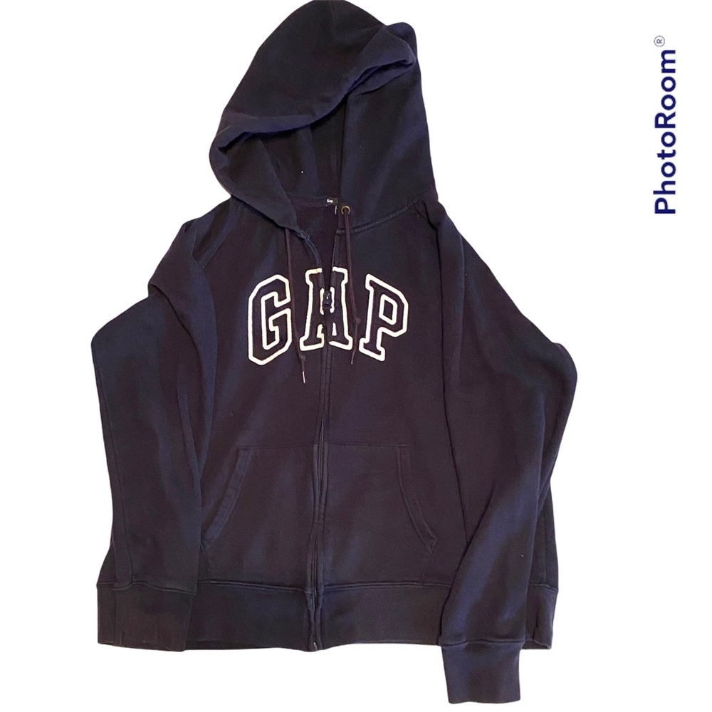 Gap Factory zippered hoodie in Navy size XXL